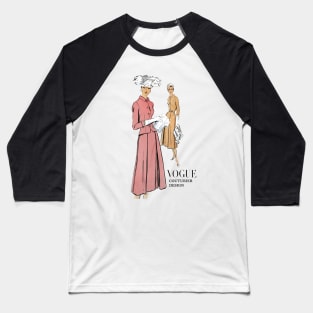 Couturier Design The 50s 1 Baseball T-Shirt